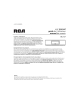 RCA RC117 Manual de usuario