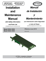HYTROL DC63 Installation and Maintenance Manual