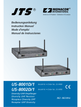 JTS US-8002D/1 Manual de usuario