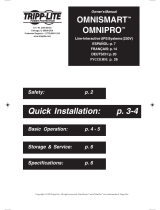 Tripp Lite OmniPro INT 450 PNP El manual del propietario