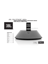 JBL On Stage 400P Manual de usuario