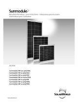 SolarWorld Sunmodule SW xx mono RHA User Instructions