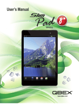 Qbex Slim Pad B843Q Manual de usuario