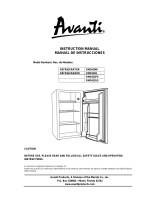Avanti RM3423SS Manual de usuario