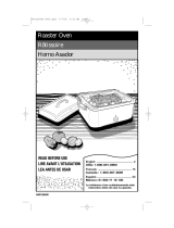 Proctor-Silex 32182 - Roaster Oven With Buffet Pans Manual de usuario