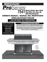 Brinkmann Pro Series 7541 El manual del propietario