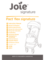 Joie Pact flex signature Manual de usuario