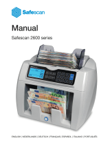 Safescan 2685 Manual de usuario