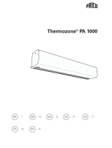 Frico Thermozone PA 1000 Manual de usuario
