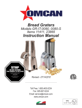Omcan GR-IT-0080 Manual de usuario