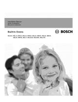 Bosch HBL8550 Guía de instalación