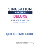 Singsation SPKA15 Guía de inicio rápido