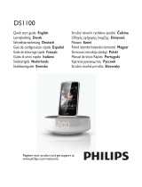 Philips Fidelio Docking speaker DS3000 Manual de usuario