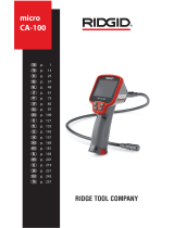 RIDGID micro CA-100 Manual de usuario