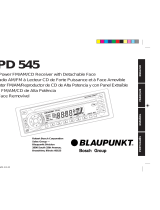 Blaupunkt RPD 540 Manual de usuario