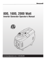 Honeywell 1600 Watt Manual de usuario