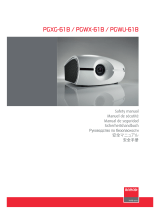 Barco PGXG-61B Manual de usuario