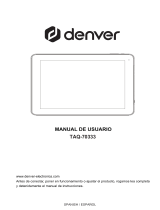 Denver TAQ-70333 Manual de usuario