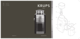 Krups GVX212 Manual de usuario