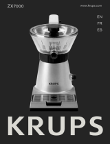Krups Blender ZX7000 Manual de usuario