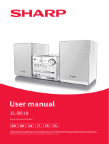 Sharp XL-B510(BK) El manual del propietario