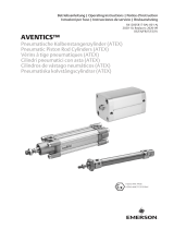 AVENTICS Pneumatic piston rod cylinders (ATEX) Instrucciones de operación