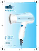 Braun C 1900 DF, C 1700 DF, creation Manual de usuario