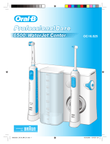 Braun oral b pc 6500 waterjet center oc 16 525 802822 Manual de usuario