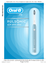 Braun Pulsonic Slim 2000-2900 Manual de usuario