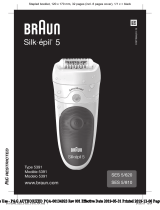 Braun Silk-épil 5 Épilateur Électrique Femme Manual de usuario