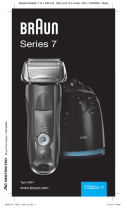 Braun 750cc-7, Series 7 Manual de usuario