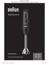 Braun MQ 505 Manual de usuario