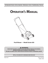 Bolens 11A-020W765 Manual de usuario