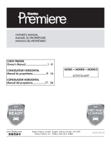 Danby Premiere DCF072A4WP El manual del propietario