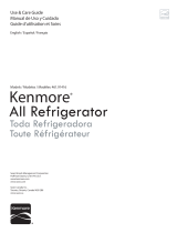 Kenmore 461.91416 El manual del propietario