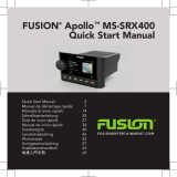 Fusion Apollo MS-SRX400 Guía de inicio rápido