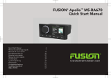 Fusion MS-RA670 Guía de inicio rápido