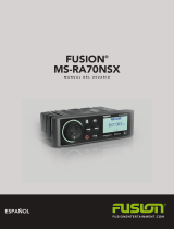 Fusion MS-RA70NSX El manual del propietario