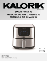 KALORIK 6 Quart Digital Air Fryer Pro XL Manual de usuario
