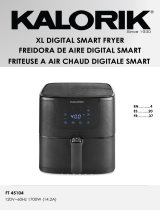KALORIK 5.3 Quart Digital Air Fryer XL Manual de usuario