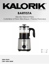 KALORIK Bartista 8-in-1 Electric Beverage Maker Manual de usuario