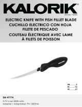 KALORIK Cordless Electric Knife Manual de usuario