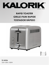 KALORIK 2-Slice Rapid Toaster Manual de usuario