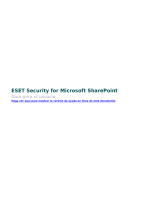 ESET Security for Microsoft SharePoint 7.2 El manual del propietario