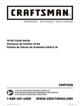Crafstman CMPFN16K El manual del propietario