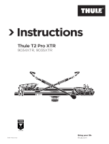 Thule T2 Pro XTR 2 - 1.25" Manual de usuario
