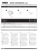 Thule Rapid Crossroad Foot Pack Manual de usuario