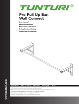 Tunturi Pro Pull Up Bar, Wall Connect El manual del propietario