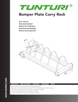 Tunturi Bumper Plate Carry Rack El manual del propietario