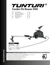 Tunturi Cardio Fit Rower R30 El manual del propietario